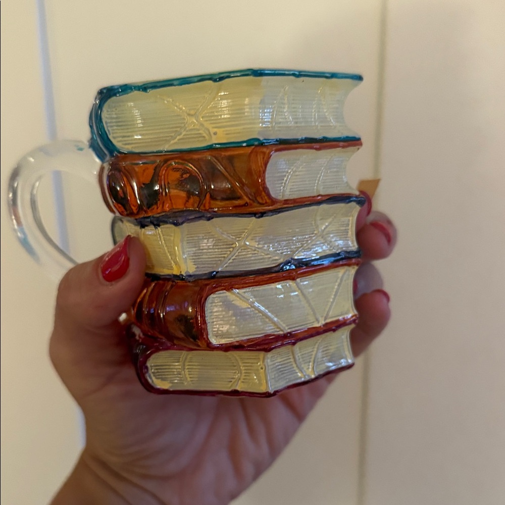 Source Unknown Multicolor Book Stack Mug - Picture 4 of 9